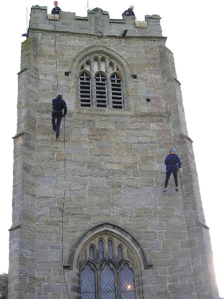 Hampsthwaite abseiling