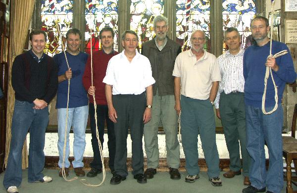 Band that rang peal of Kirkby-in-Ashfield SM