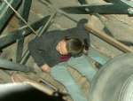 Casualty in the bell pit