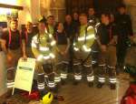 Teams after the exercise