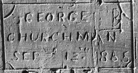 Churchman graffito