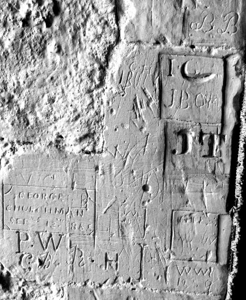 Context of Churchman graffito