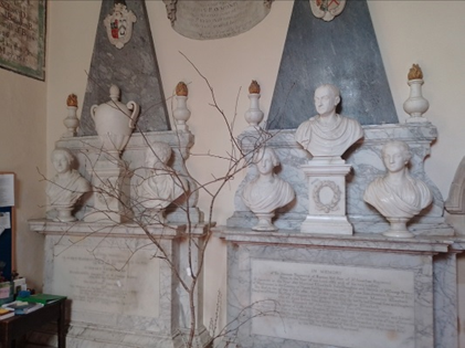 St Mary the Virgin, Kintbury, tombs